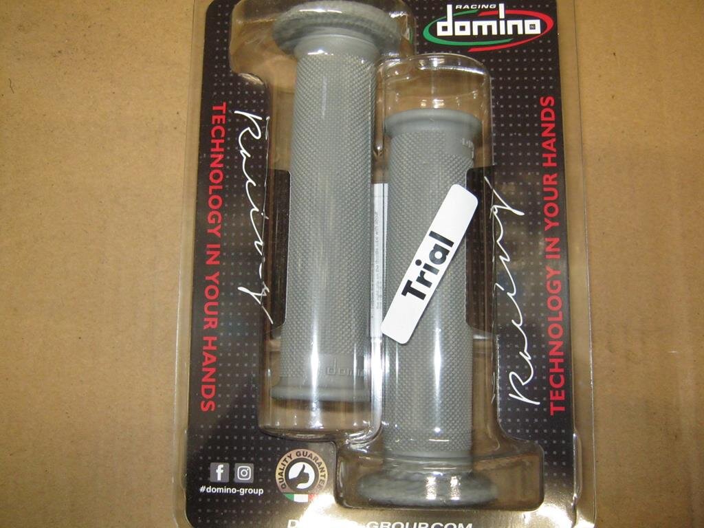 Domino Grey Trials Grips