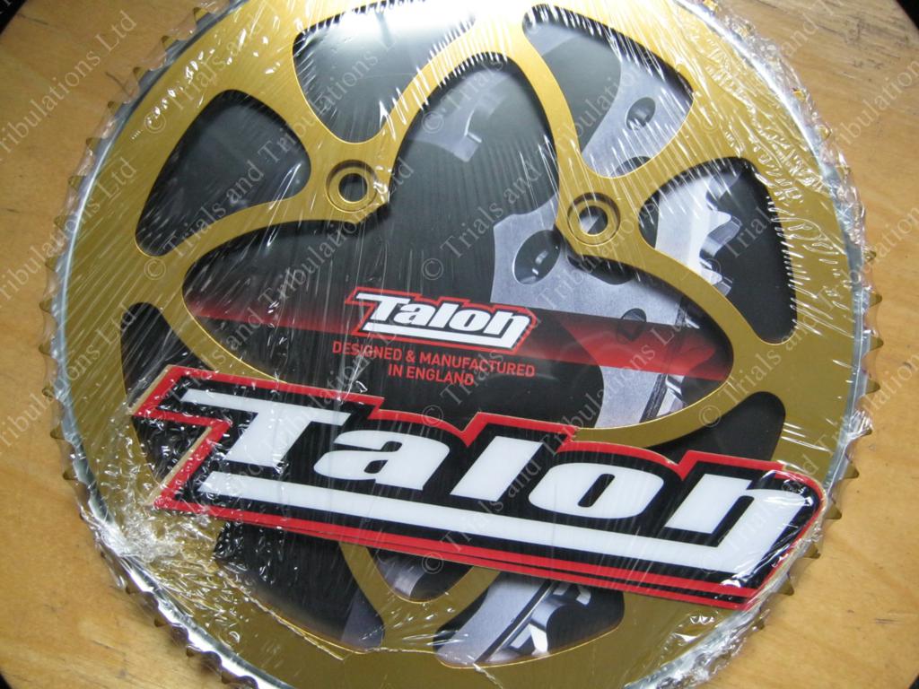 Talon Beta Evo 80 rear sprocket 60t -gold