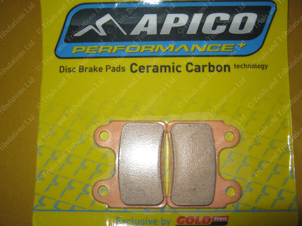 Goldfren 168 Front pads (AJP 4 Pot calipers & Beta)