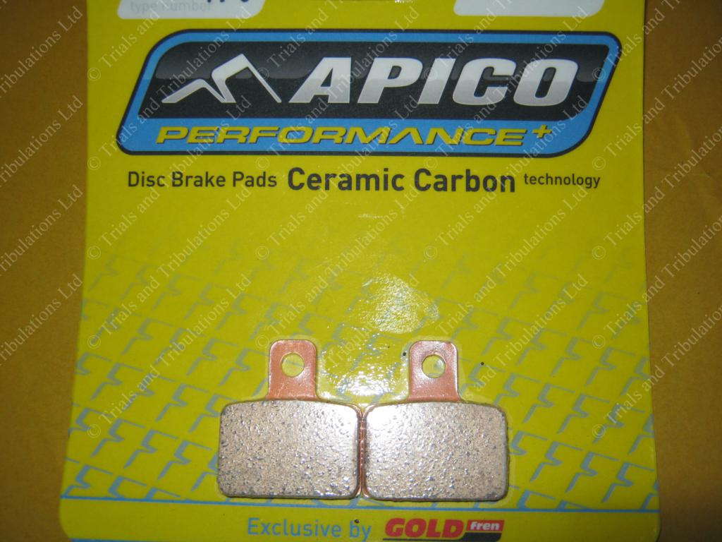 Goldfren 173 Rear pads (AJP 2 pot rear calipers)