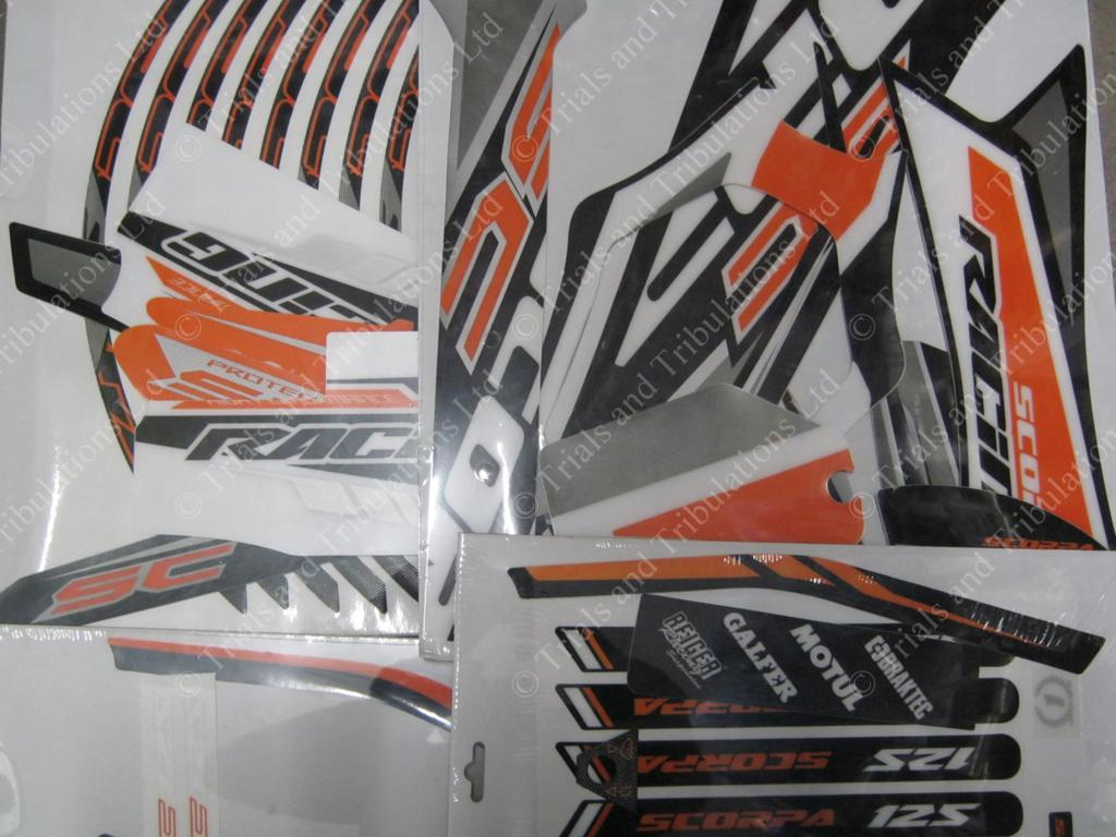 2018 Scorpa Twenty full decal kit