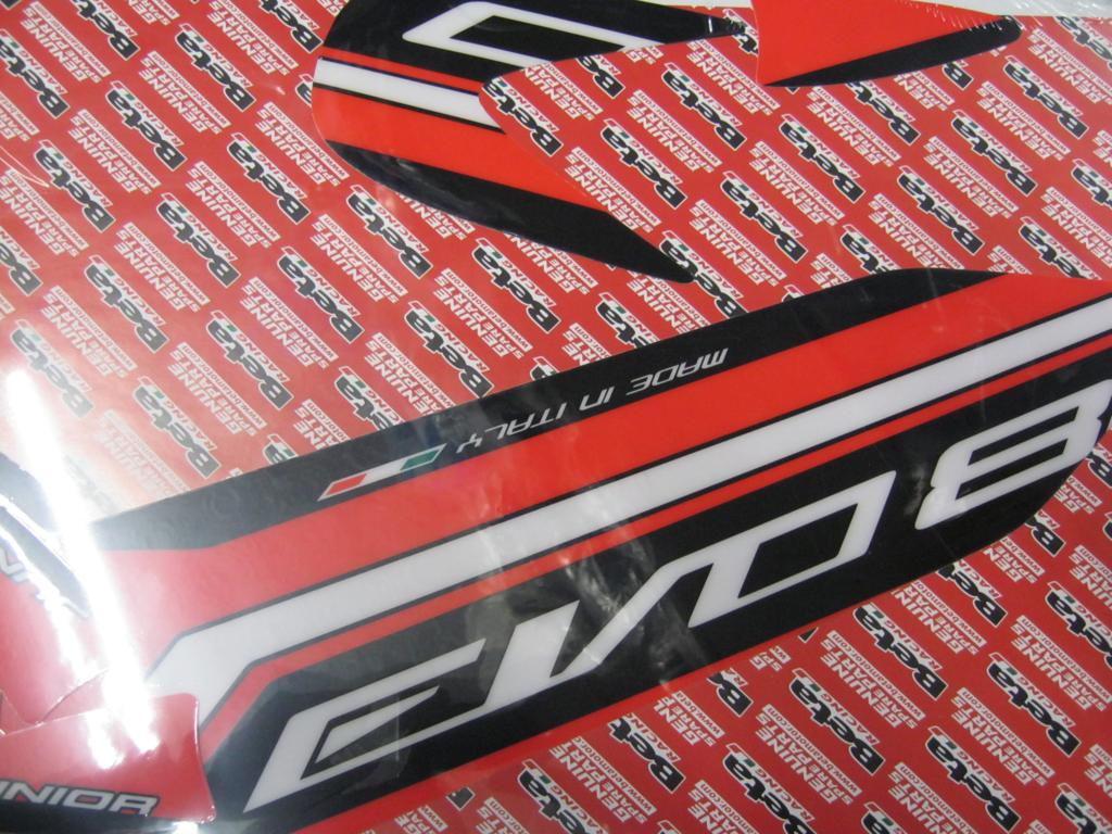 Beta Evo 80 2020 rear mudguard decal kit