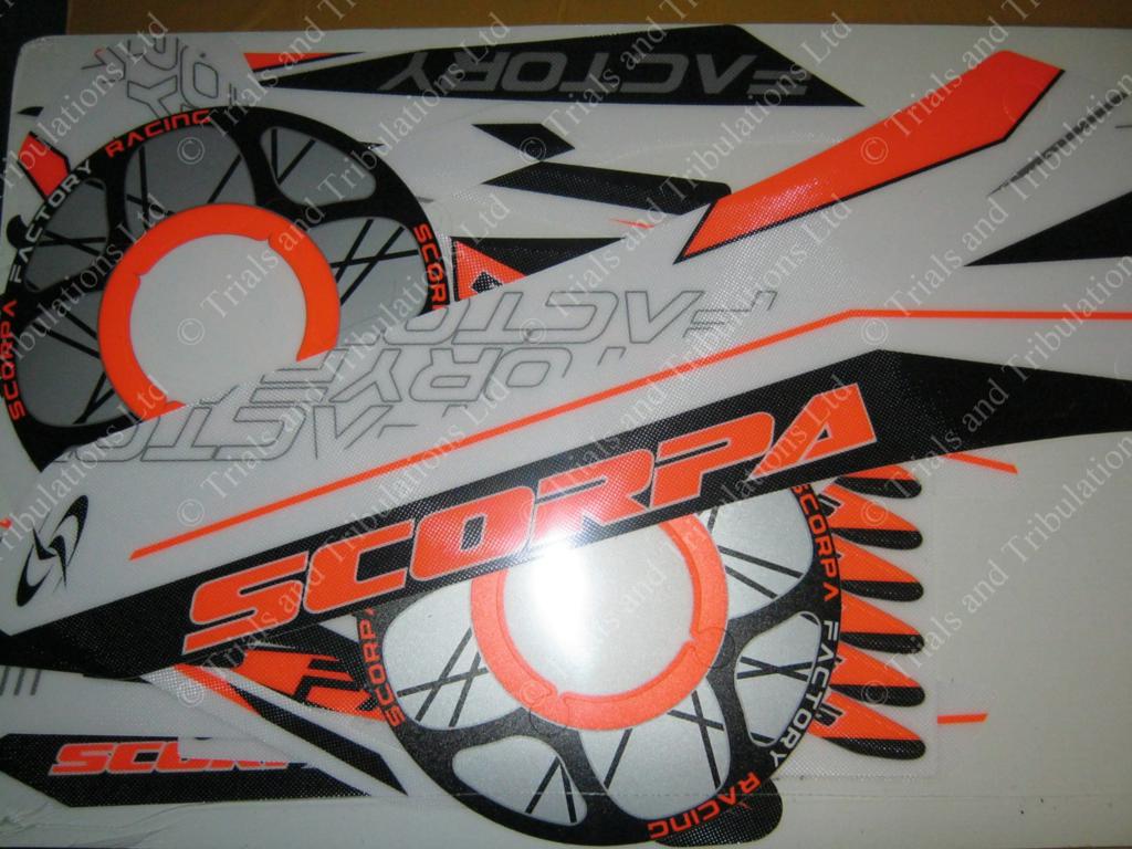 Scorpa Twenty 2016 Factory decal kit