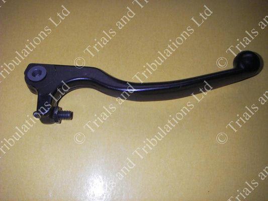 AJP front brake lever (long) Black (see fitting guide)