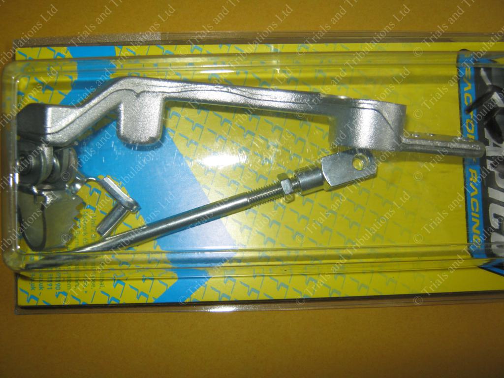Apico Beta Rev3 (05-08) rear brake pedal (SILVER)