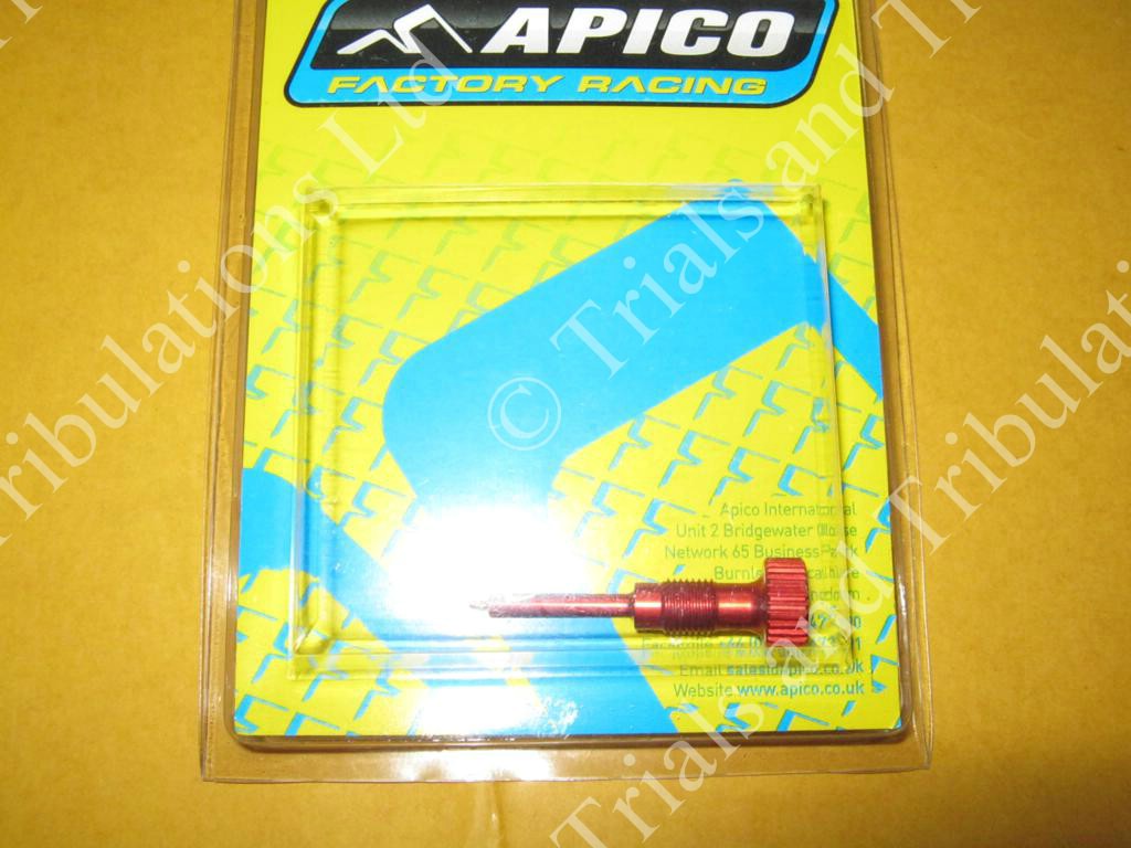 Apico Dellorto carb mixture screw (Red)