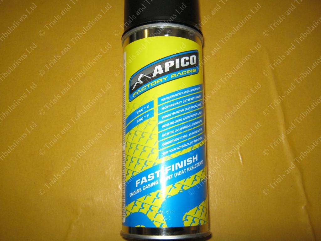Apico High Temp. Satin Engine case paint