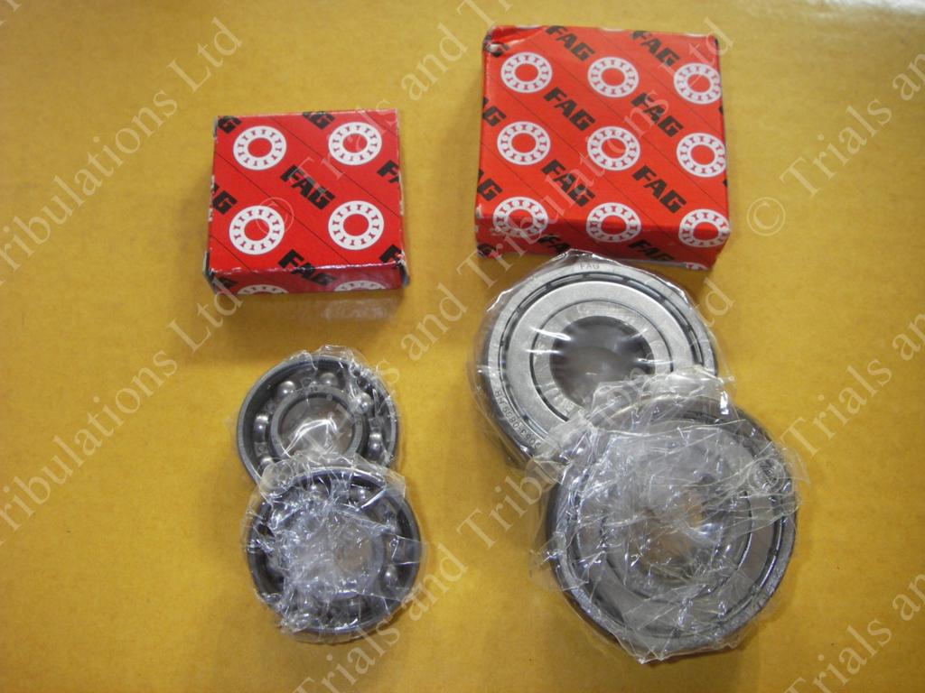 Beta Gearbox bearing Kit (4 bearings)