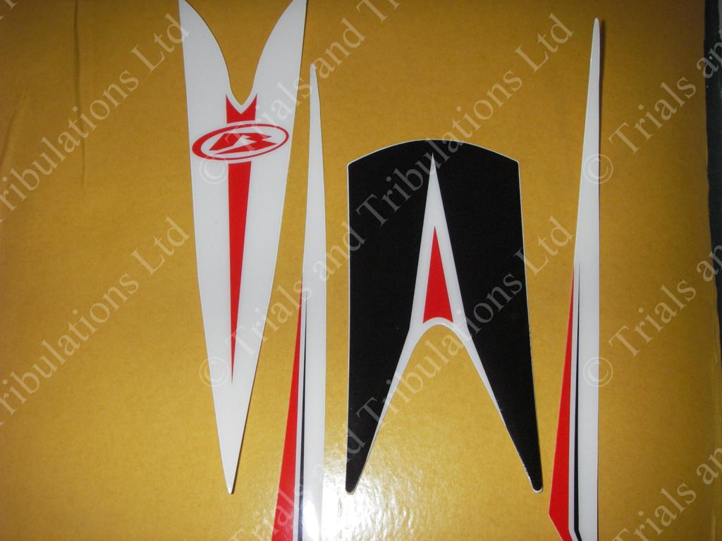 Beta Evo 2011 front mudguard decals