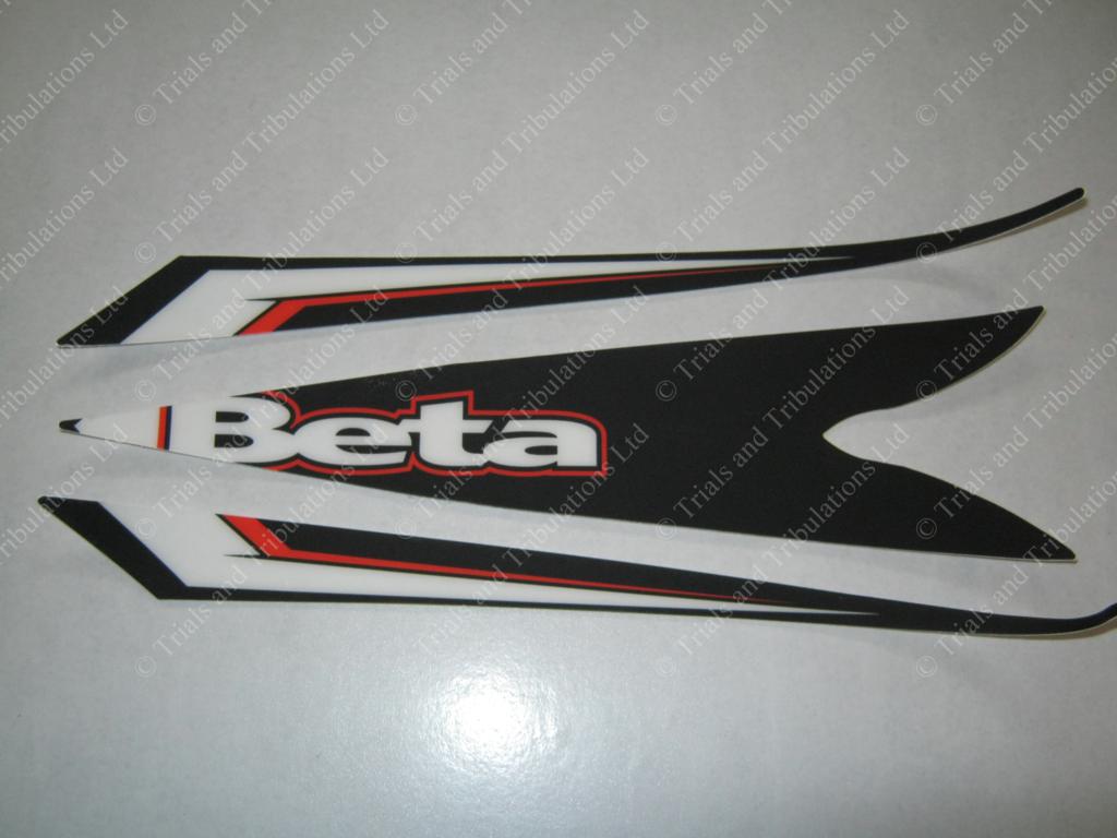 Beta Evo 2013 front mudguard decal