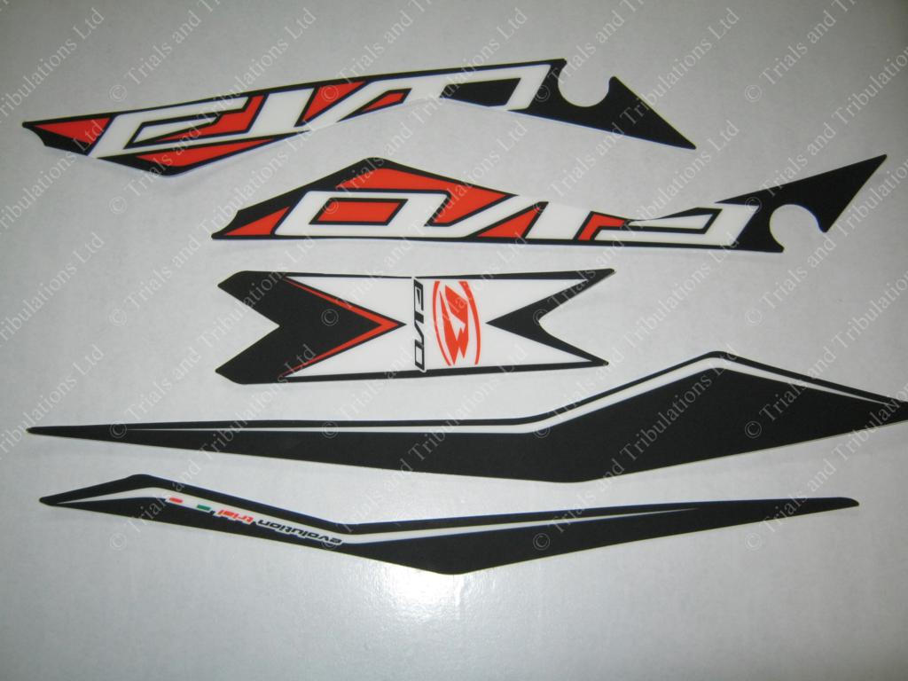 Beta Evo 2013 Tank cover decal kit