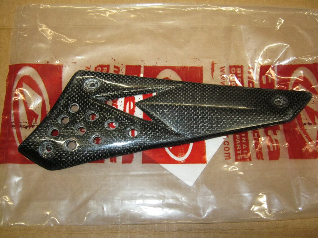 Beta Evo carbon silencer guard