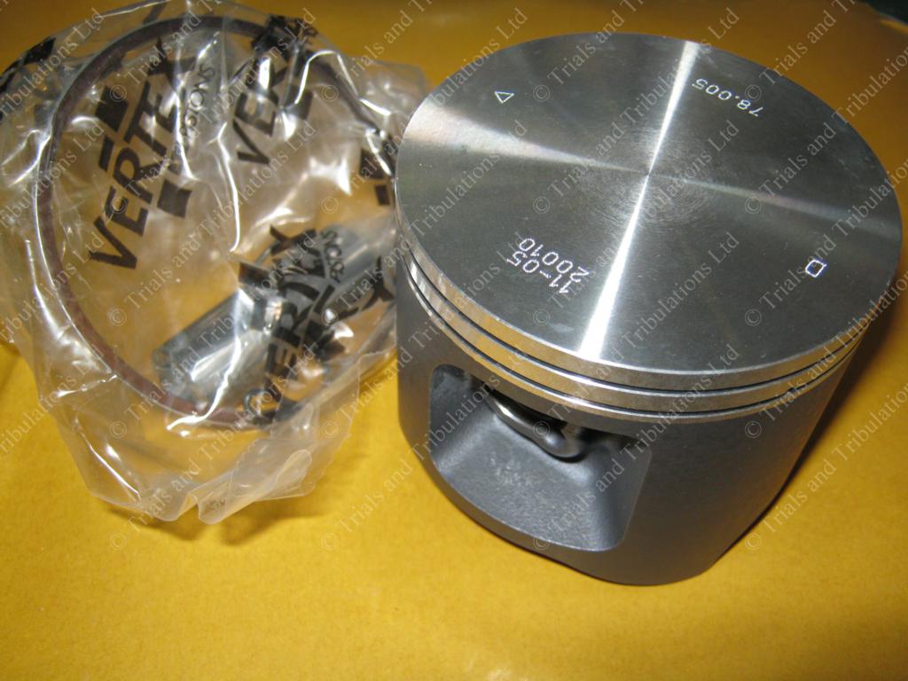 Beta 290 Evo 09-on piston kit