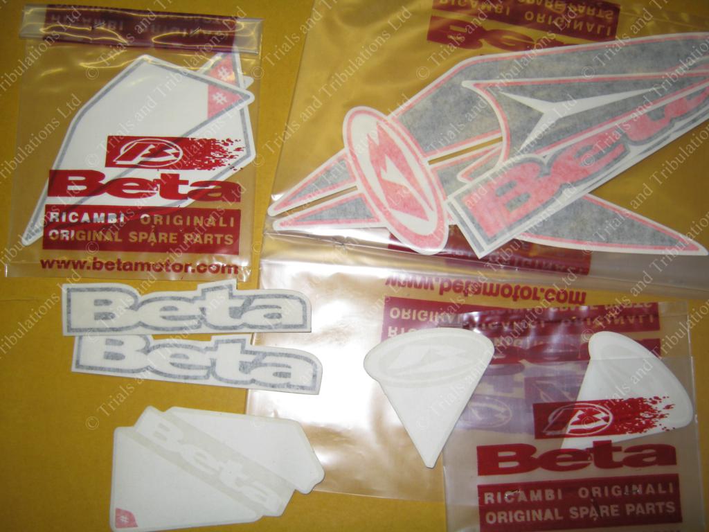 Beta Evo 80 Senior 2009 decal kit