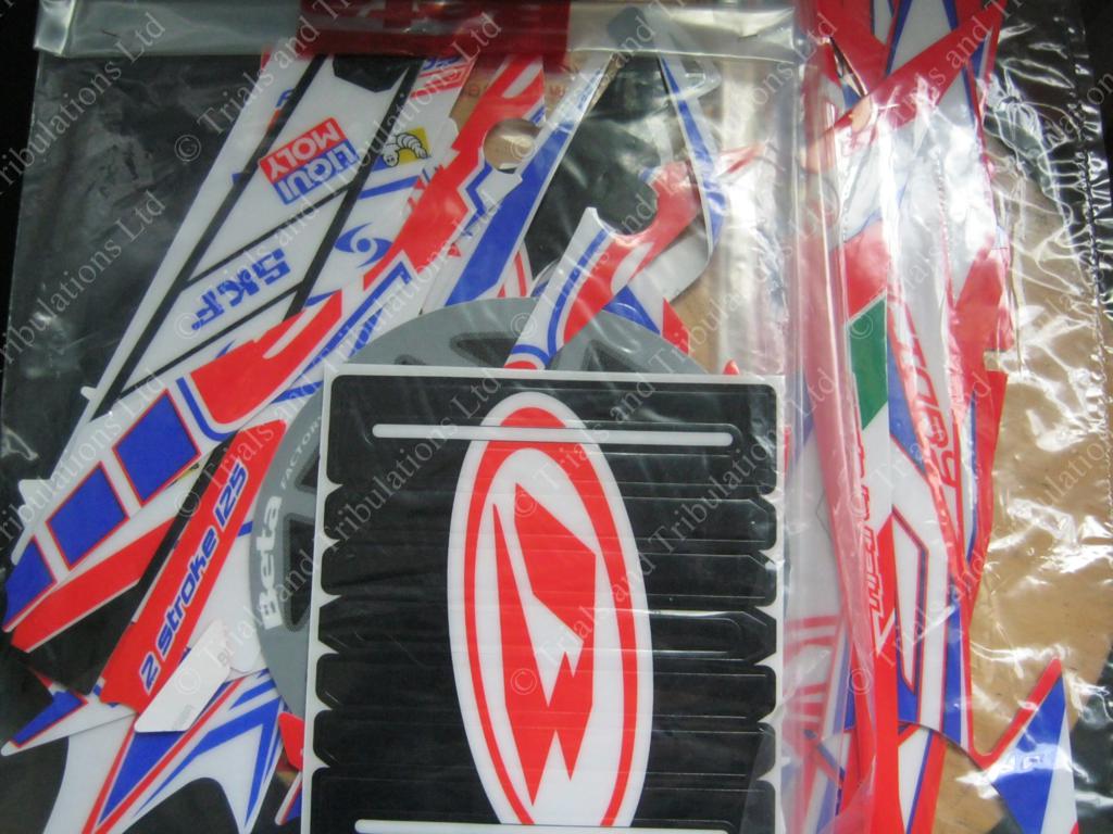 Beta Evo 2016 Factory decal kit (125-300)