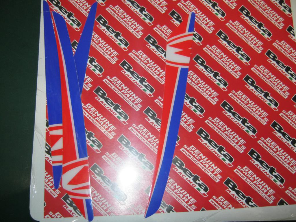 Beta Evo 2018 Factory Front Mudguard Decal