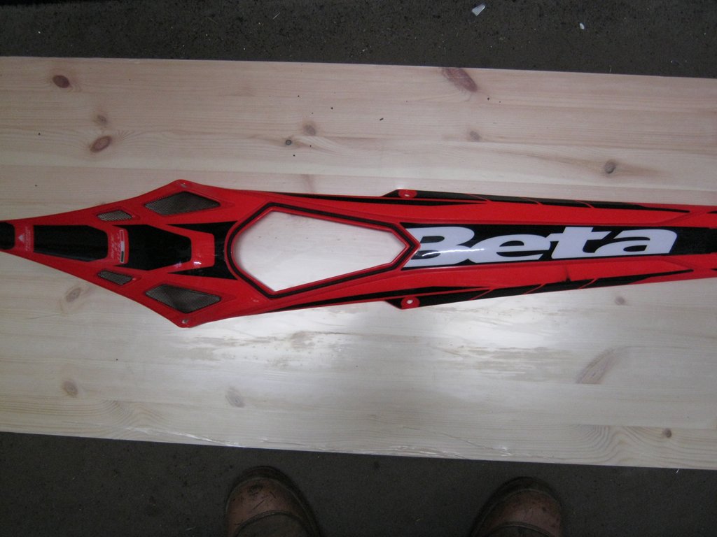 Beta Evo 2021 Rear Mudguard