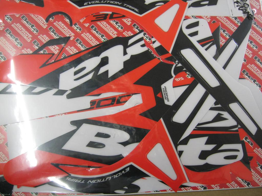 Beta Evo 2020 Tank-Frame Decal Kit
