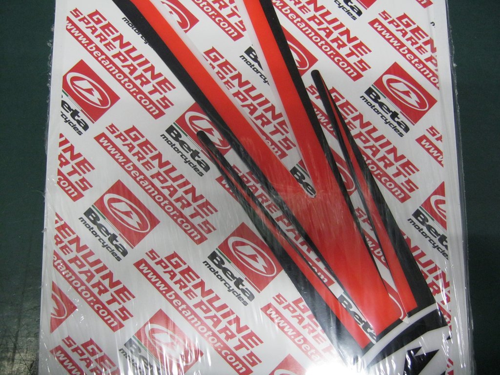 Beta Evo 2022 Front mudguard decal