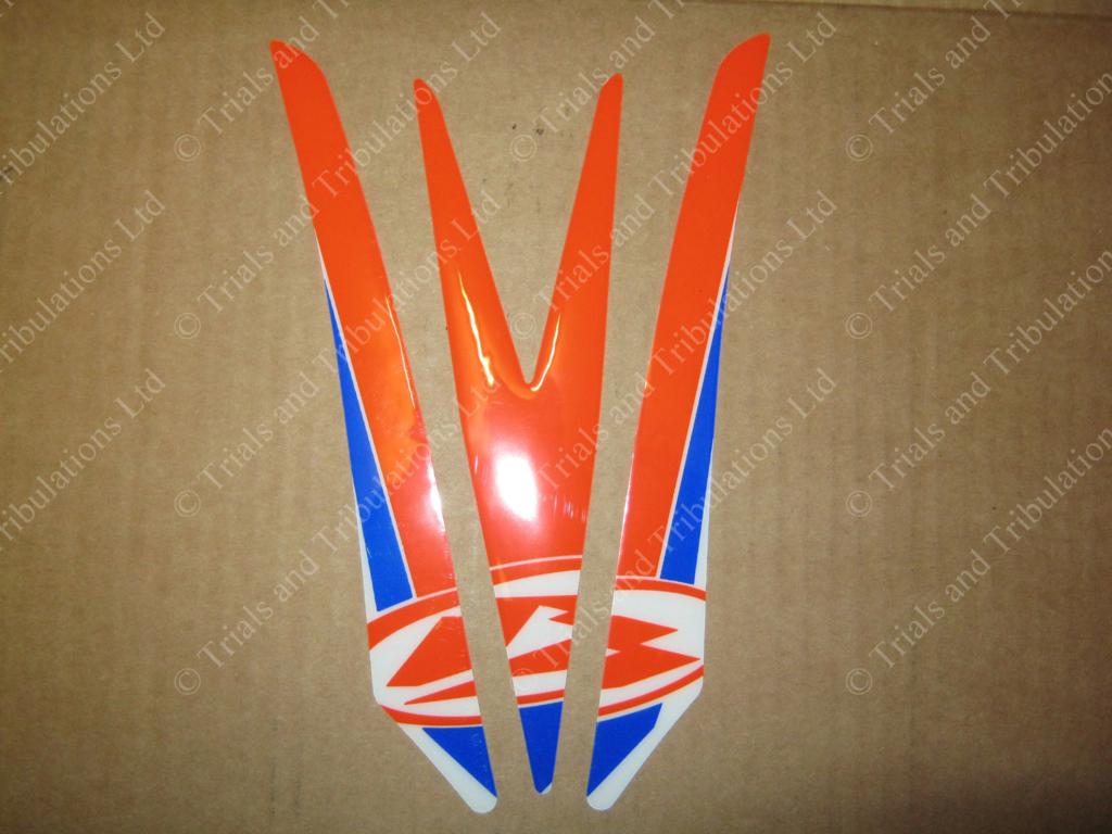 Beta Evo 2016 Factory front mudguard decals