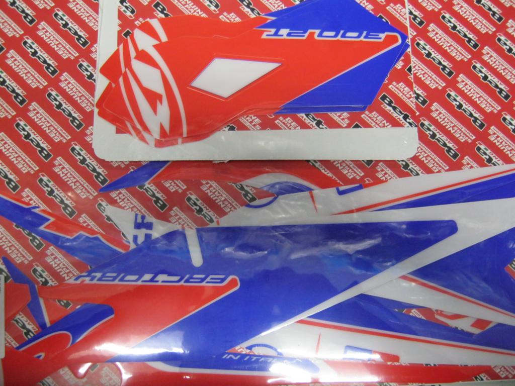 Beta Evo 2019 Factory Rear Mudguard decal kit