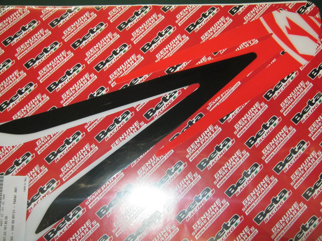 Beta Evo 2021 Front Mudguard Decal