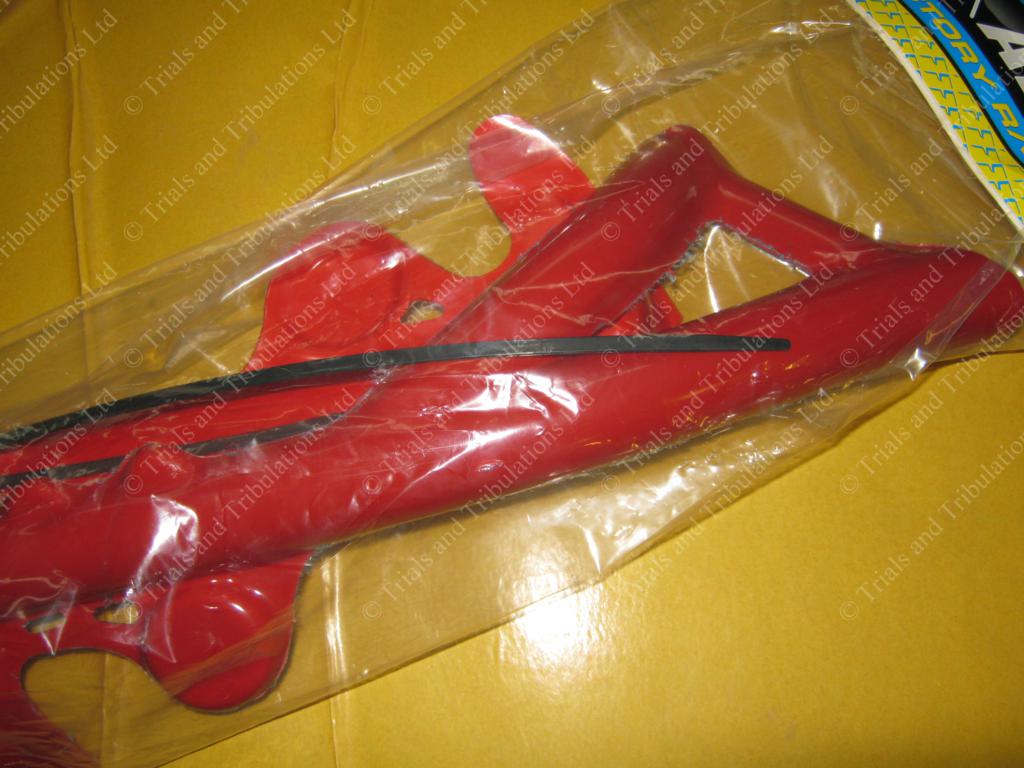 Apico Gas Gas Pro 2011-on frame guards (Red)
