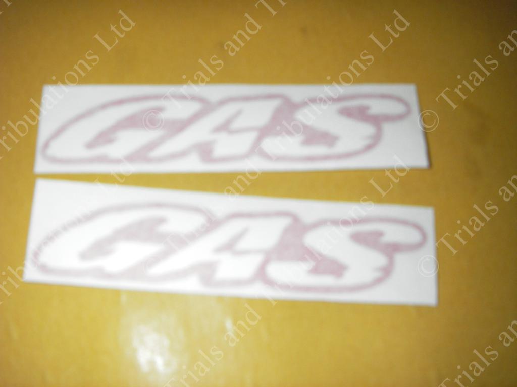 Gas Gas Pro 2011 Tank decals (pair)