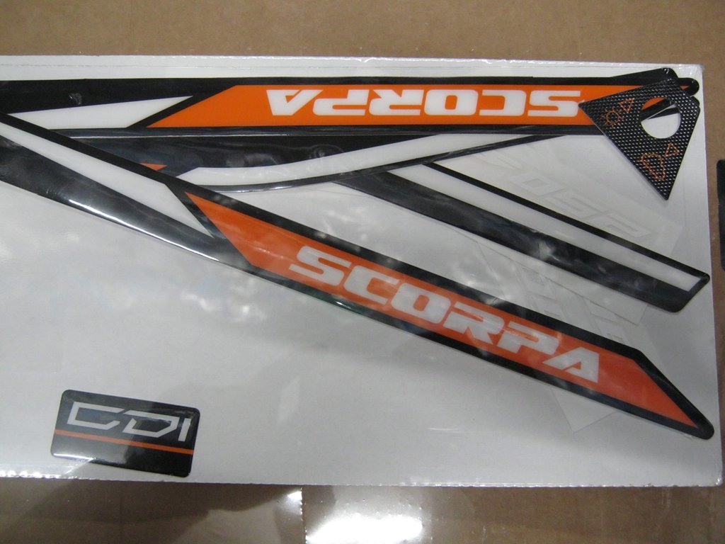 Scorpa Twenty 125-300 2022 'Accesory' Decals kit