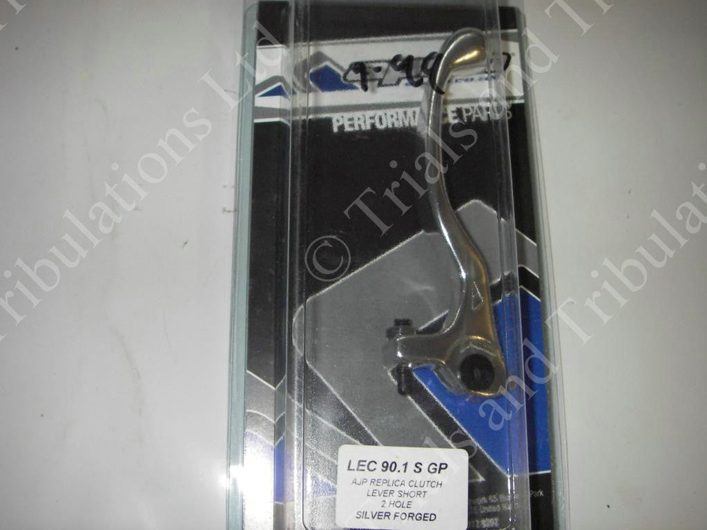 Apico Trials Forged clutch lever SILVER (Short)