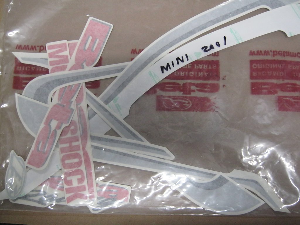 Beta Mini Trial 2001 Decal kit