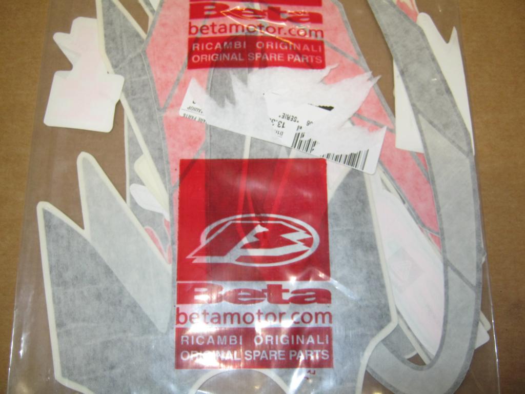 Beta Mini Trial 2006 Decal Kit