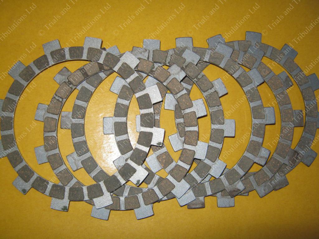 Beta Rev 80 & Evo 80 clutch fibre plates (set of 6)