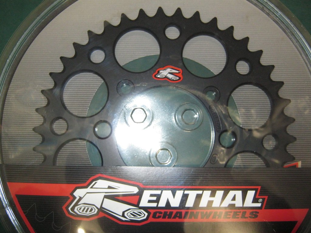 Renthal Black Rear sprocket 42T (see fitting list)