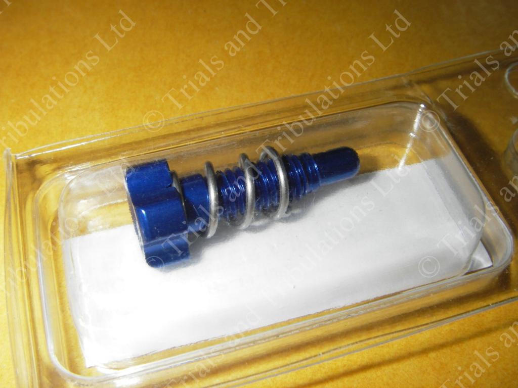 S3 clutch and brake lever adjuster BLUE