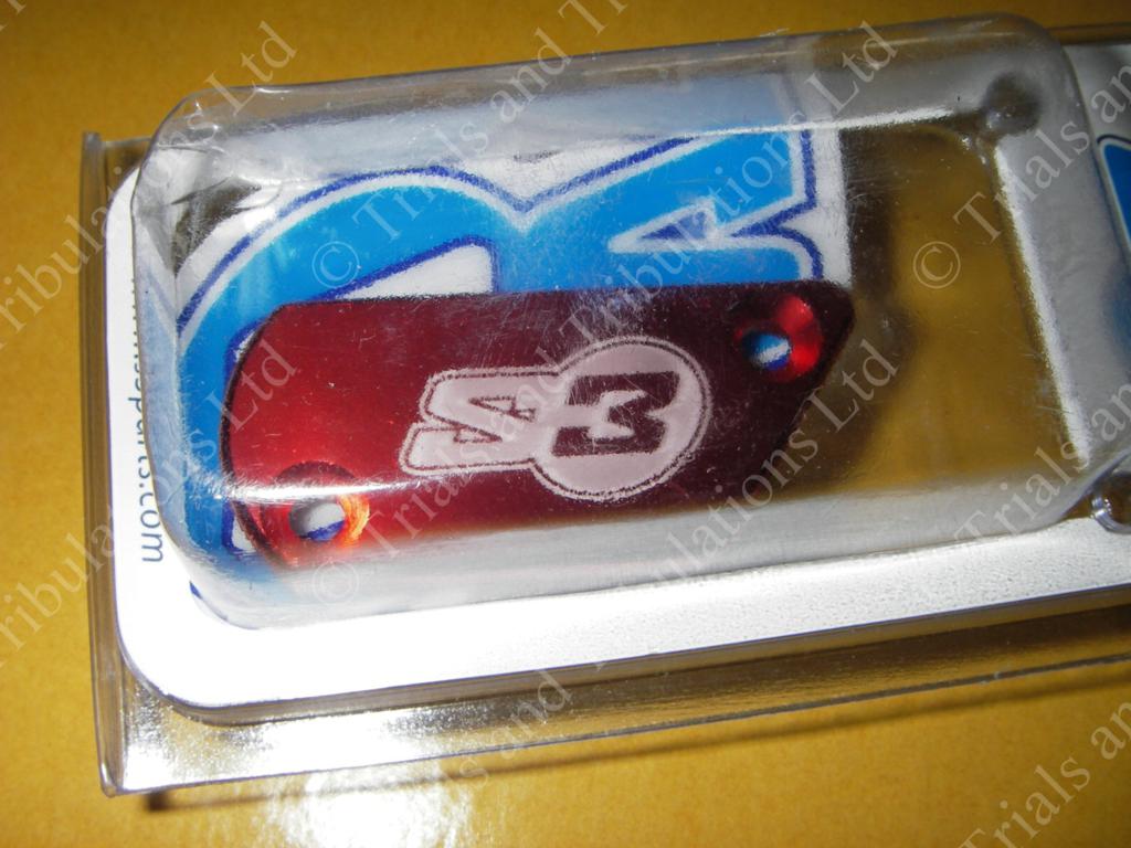 S3 Beta Rev 3 & Evo 05-on RED Clutch master cylinder covers
