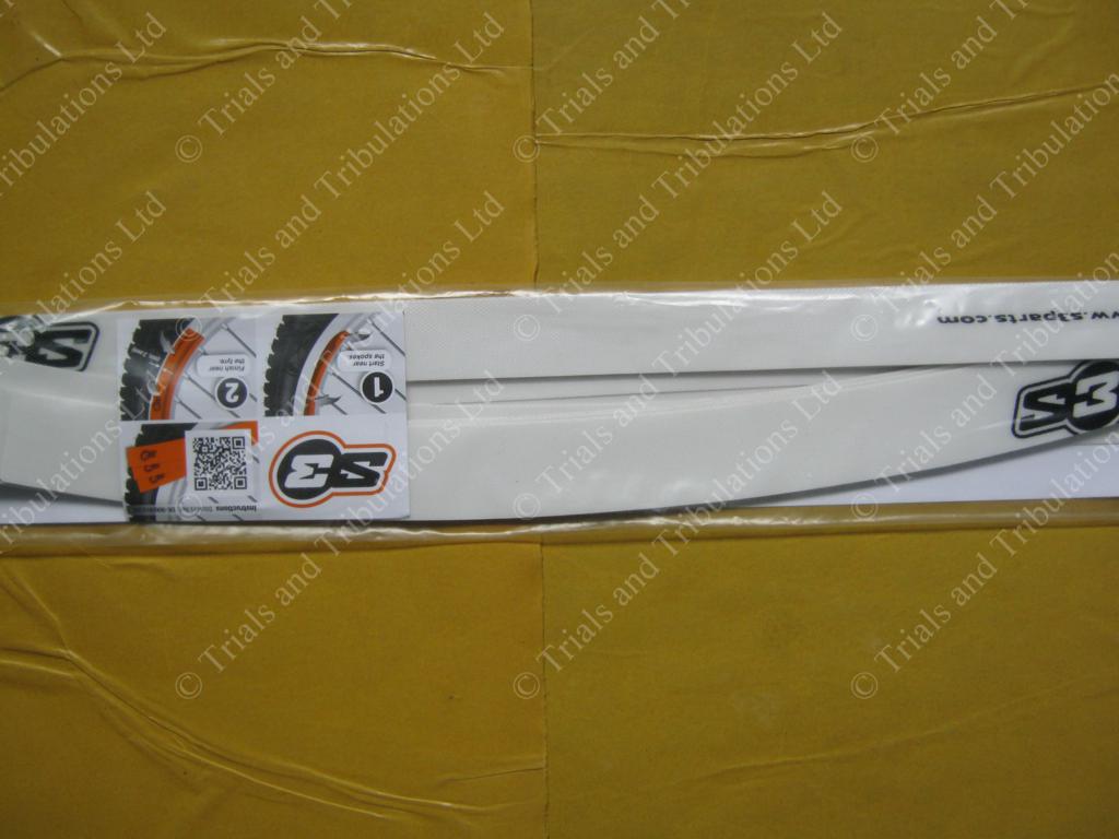 S3 rim stickers-protectors White (pair)