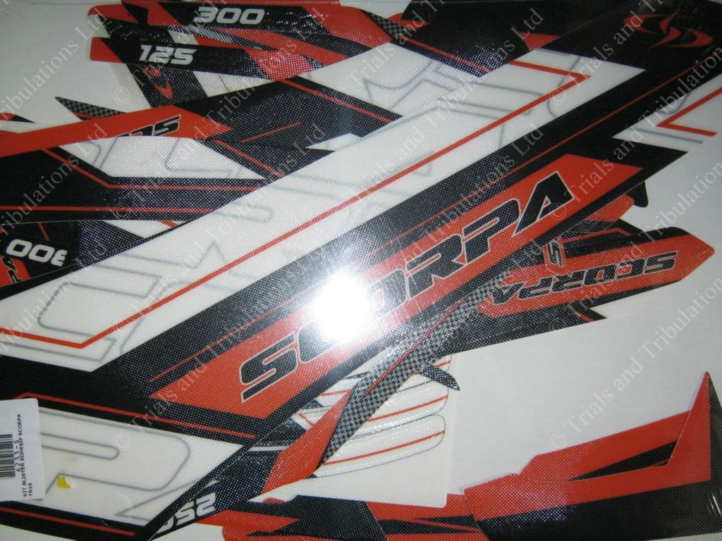 Scorpa Twenty 2016 full decal kit