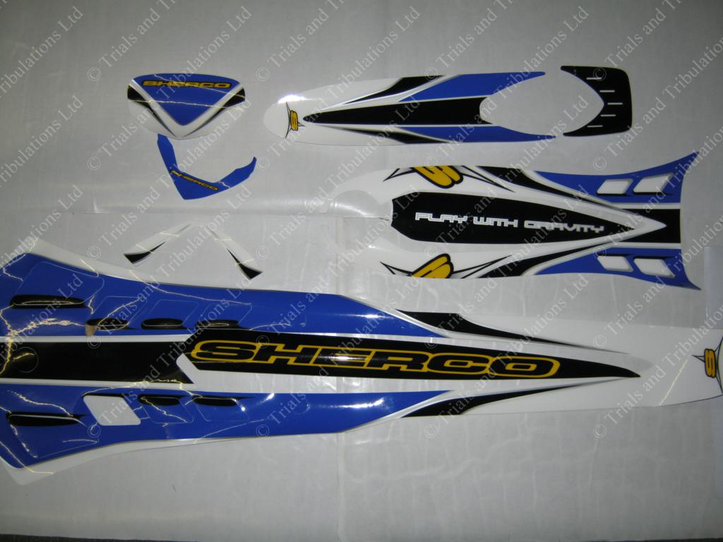 Sherco decal kit 2006-2009