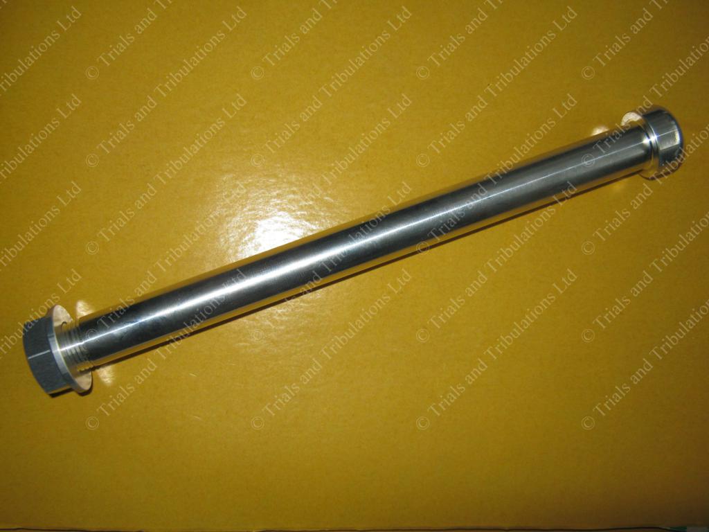 Scorpa SY250 rear wheel spindle & nut