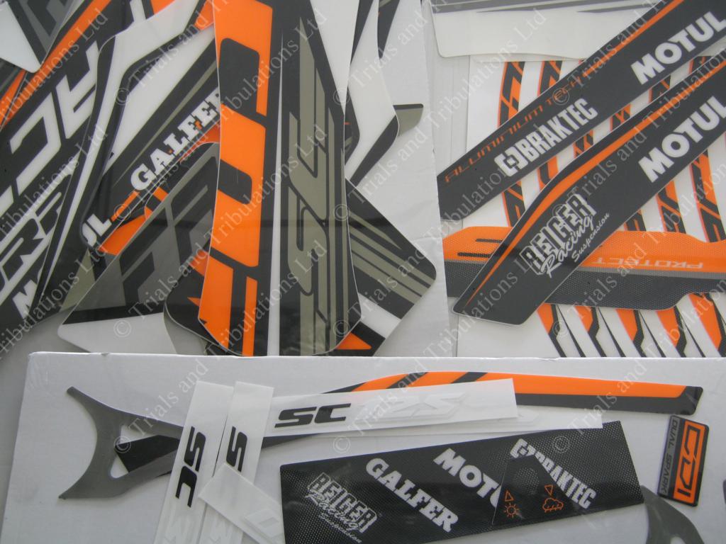 Scorpa 2017 Factory decal kit