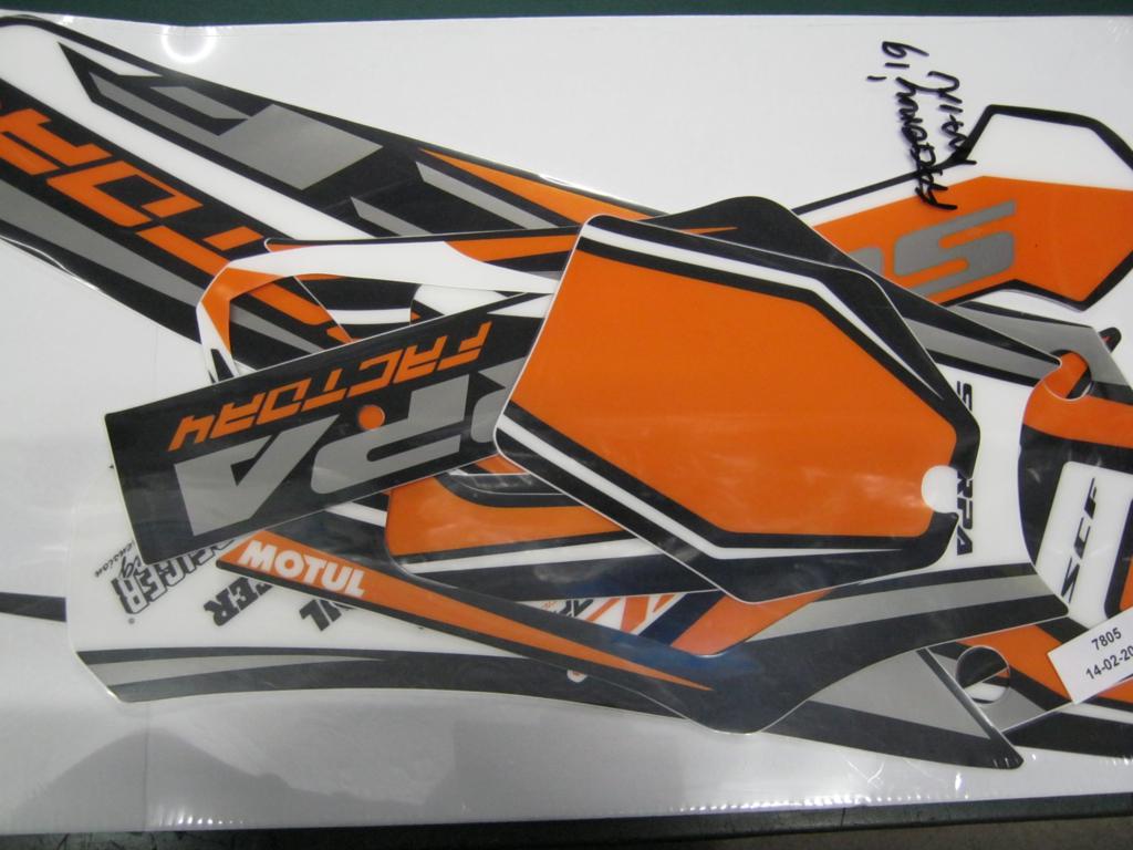 Scorpa Twenty Factory 2019 main decal kit (see note)