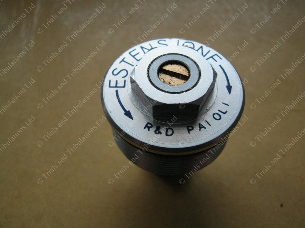 Sherco 01-12 (Paioli) rebound fork cap assembly