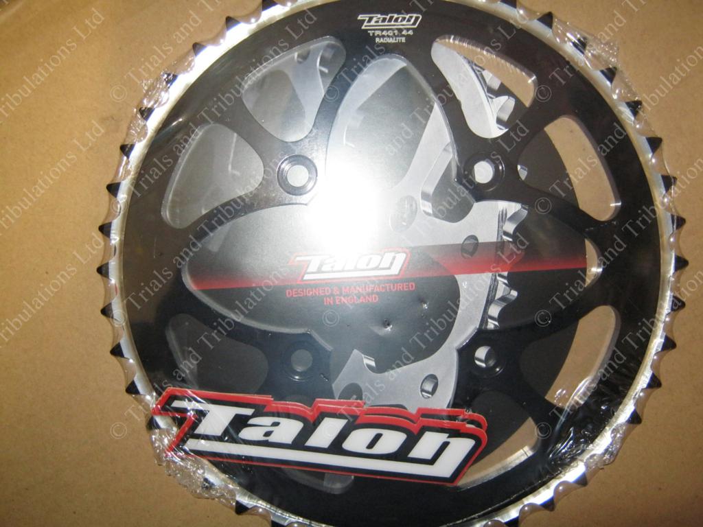 Talon Scorpa Twenty Factory rear sprocket black 44t