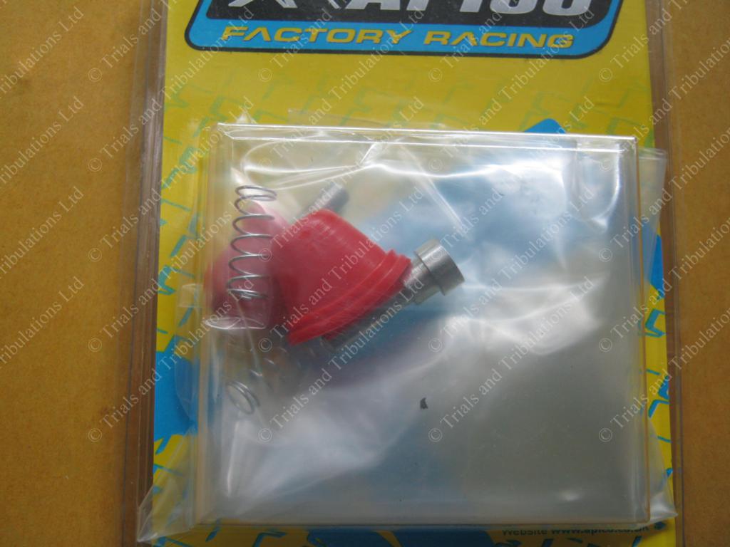 Apico master cylinder RED rubber boot kit (pair)