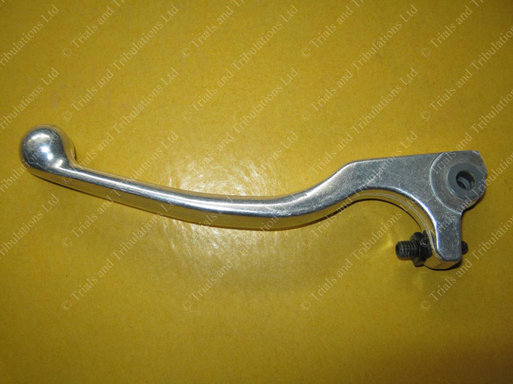 AJP clutch lever silver - Long (not Gas Gas Pro)