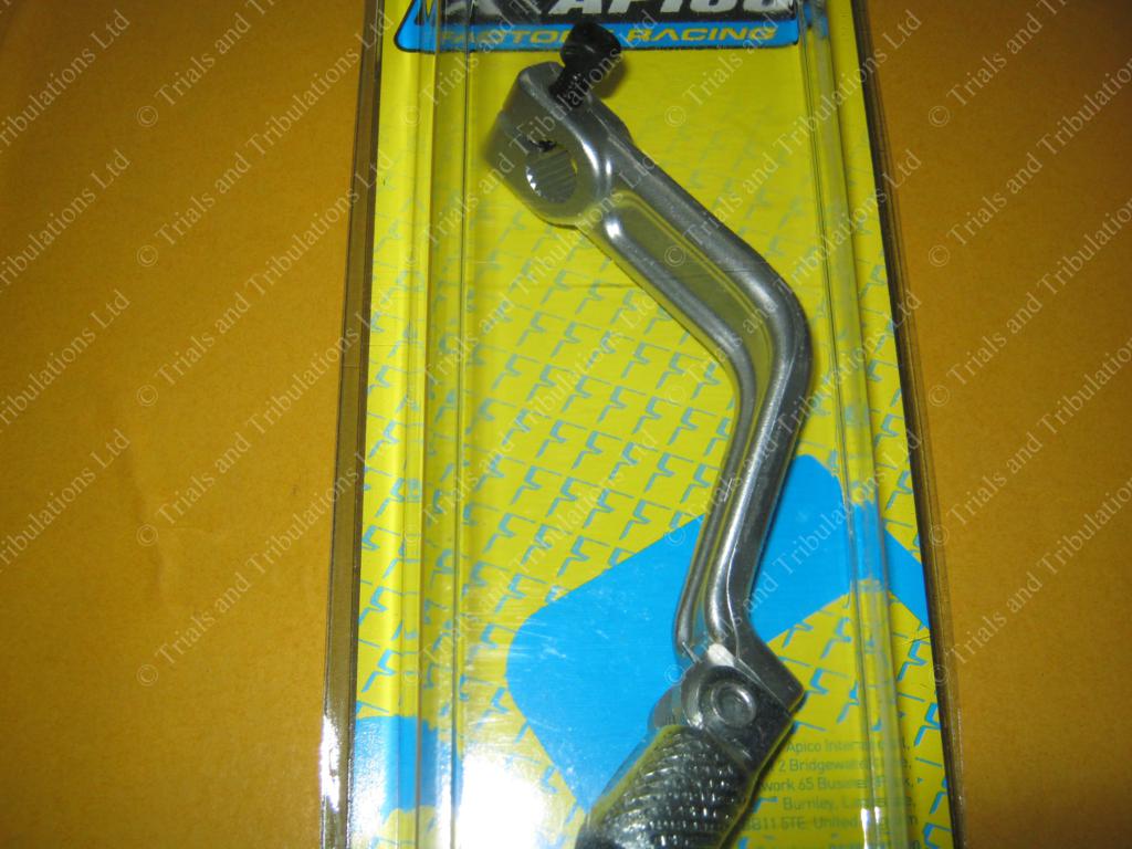 Apico Scorpa SR, Twenty & Sherco gear lever - short (silver)