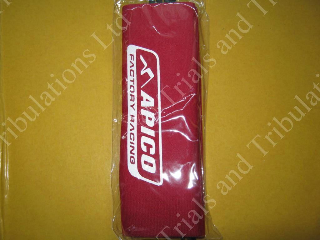 Apico Neoprene fork protector sleeves (Red)