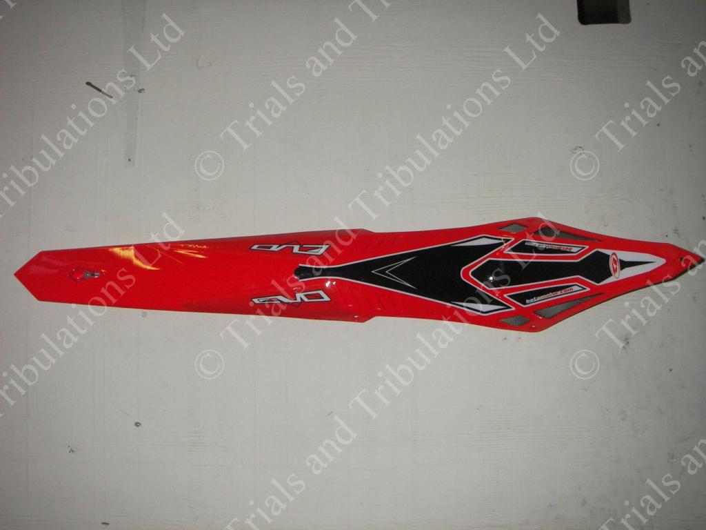 Beta Evo 2009 Red rear mudguard
