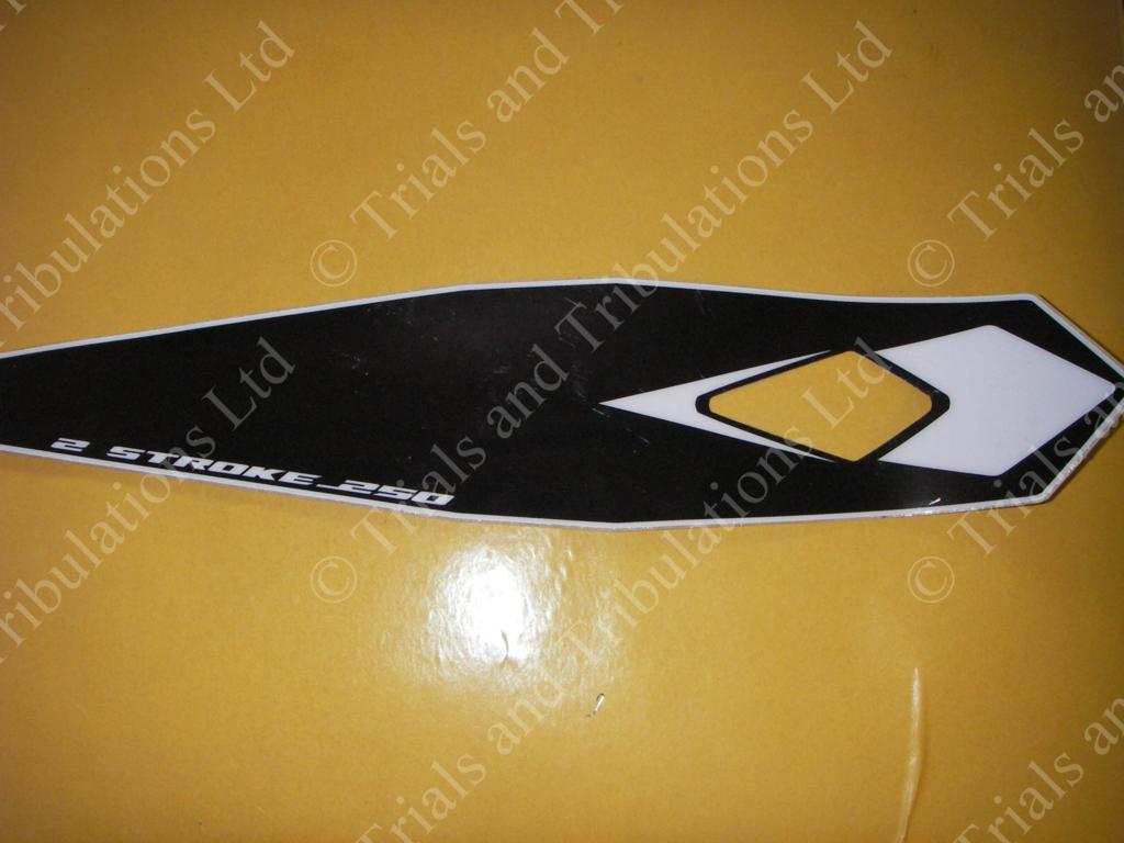 Beta Evo 2009 Rear Mudguard Decal ( 250 )